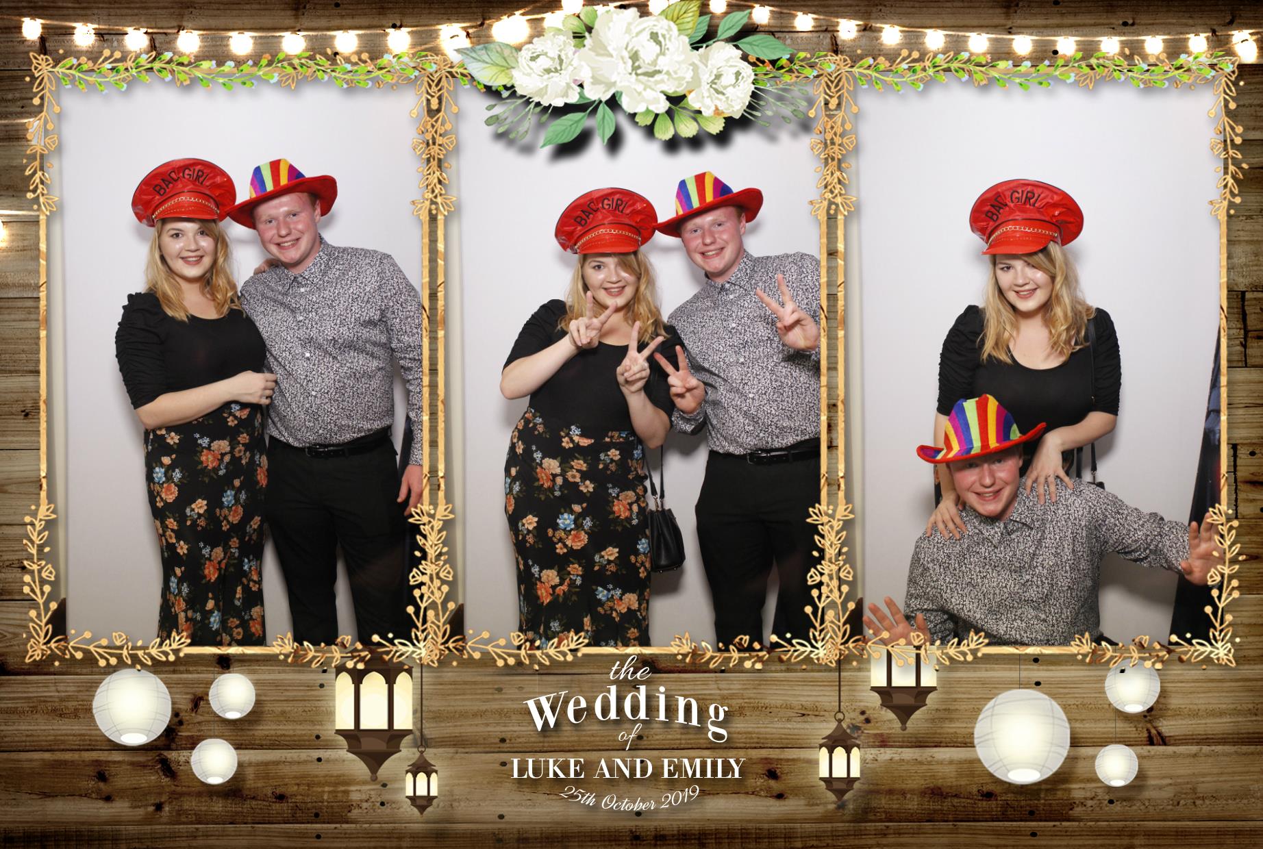 Luke & Emily's Wedding | View more photos from the event at gallery.myphotoboothexperience.co.uk/u/MyPhotoBoothExperienceLtd/Luke-Emilys-Wedding